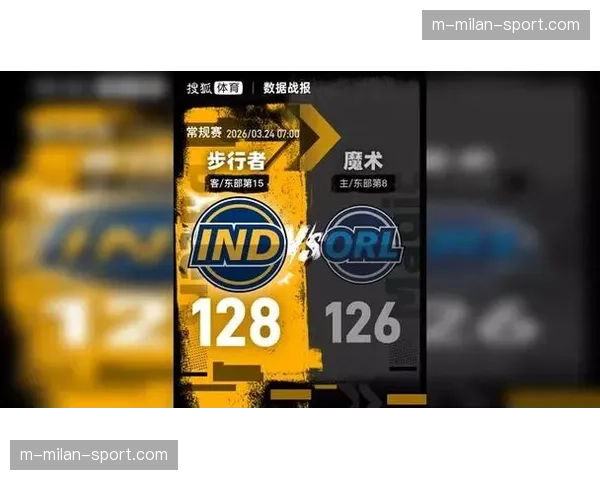 魔术主场不敌步行者季后赛告急 班切罗39分难阻五连败